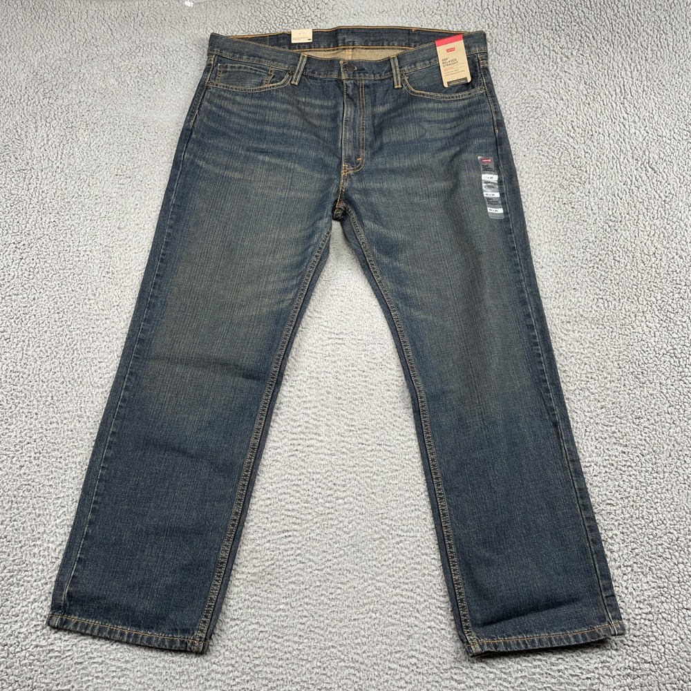 Levi's 559 Jeans Mens 40x30 Blue Relaxed Straight 100% Cotton Denim NWT
